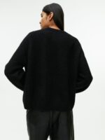 ARKET kleding 0DXJP403 zwart trui van alpacamix vrouwen - Image 4