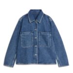 ARKET kleding 0DXJP42 blauw denim overhemd vrouwen