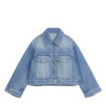 ARKET kleding 0DXJP453 blauw spijkerjasje vrouwen