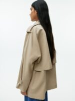 ARKET kleding 0DXJP458 beige korte trenchcoat vrouwen - Image 3