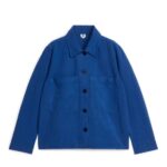 ARKET kleding 0DXJP48 helderblauw overshirt van linnenmix vrouwen
