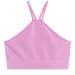 ARKET kleding 0DXJP501 roze naadloze sporttop vrouwen