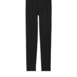 ARKET kleding 0DXJP504 zwart naadloze yogalegging vrouwen