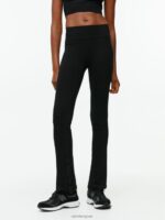 ARKET kleding 0DXJP506 zwart uitlopende naadloze riblegging vrouwen - Image 2