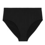 ARKET kleding 0DXJP539 zwart naadloze slip met hoge taille vrouwen