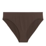 ARKET kleding 0DXJP541 donker bruin naadloze slip vrouwen