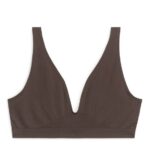 ARKET kleding 0DXJP542 bruin naadloze zachte beha vrouwen
