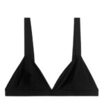 ARKET kleding 0DXJP544 zwart zachte triangelbeha vrouwen