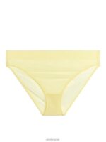 ARKET kleding 0DXJP547 geel mesh slipje vrouwen