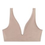 ARKET kleding 0DXJP559 beige naadloze zachte beha vrouwen
