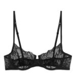 ARKET kleding 0DXJP563 zwart kanten draadbeha vrouwen