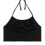ARKET kleding 0DXJP586 zwart Halternek bikinitopje vrouwen