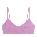 ARKET kleding 0DXJP589 roze Gekreukt bikinitopje vrouwen