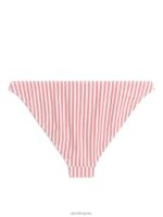 ARKET kleding 0DXJP601 rood Wit seersucker bikinibroekje vrouwen - Image 2