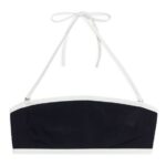 ARKET kleding 0DXJP602 zwart wit Halternek bikinitopje vrouwen