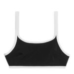ARKET kleding 0DXJP608 zwart wit contrasterend bikinitopje vrouwen