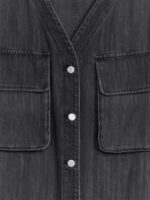 ARKET kleding 0DXJP84 zwart gewassen Utility-denimjurk vrouwen - Image 2