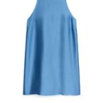 ARKET kleding 0DXJP86 blauw boxy mini-jurkje vrouwen