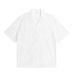 ARKET kleding 0DXJP930 wit resortoverhemd Heren