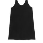 ARKET kleding 0DXJP93 zwart jersey tankjurk vrouwen