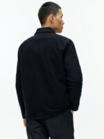 ARKET kleding 0DXJP962 donkerblauw wollen overshirt Heren - Image 3