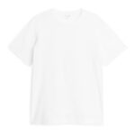 ARKET kleding 0DXJP987 wit middelzwaar t-shirt vrouwen
