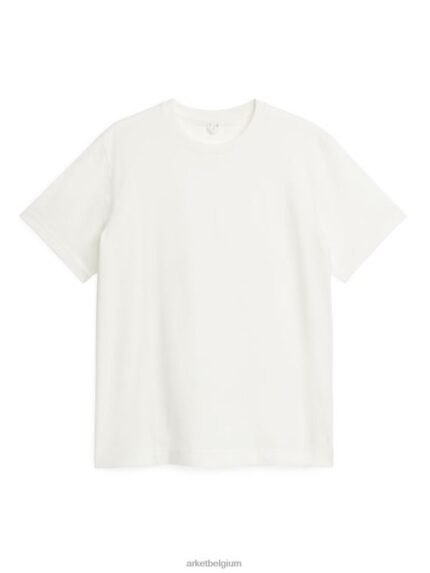 ARKET kleding 0DXJP989 gebroken wit middelzwaar t-shirt vrouwen