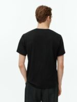 ARKET kleding 0DXJP992 zwart middelzwaar t-shirt vrouwen - Image 7