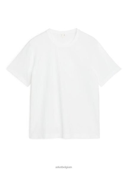 ARKET kleding 0DXJP995 wit zwaargewicht t-shirt vrouwen