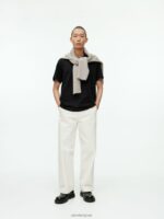 ARKET kleding 0DXJP998 zwart zwaargewicht t-shirt vrouwen - Image 2