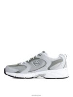 ARKET schoenen 0DXJP1252 grijs wit new balance 530 trainers Heren - Image 4