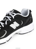 ARKET schoenen 0DXJP1253 zwart wit new balance 530 trainers Heren - Image 6
