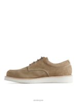 ARKET schoenen 0DXJP1274 beige Derby schoenen van suède vibram Heren - Image 2