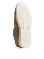 ARKET schoenen 0DXJP1274 beige Derby schoenen van suède vibram Heren - Image 6