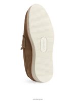 ARKET schoenen 0DXJP1275 beige Suede-vibram loafers Heren - Image 5