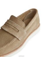 ARKET schoenen 0DXJP1275 beige Suede-vibram loafers Heren - Image 6