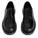 ARKET schoenen 0DXJP1276 zwart leren derbyschoenen Heren