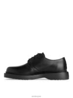 ARKET schoenen 0DXJP1279 zwart dikke leren derbyschoenen Heren - Image 6