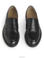 ARKET schoenen 0DXJP1280 zwart Penny-loafers Heren