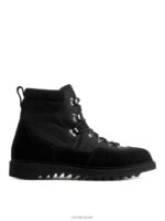 ARKET schoenen 0DXJP1283 zwart wandelschoenen Heren