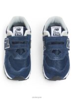ARKET schoenen 0DXJP1405 blauw new balance 574 jeugdtrainers kinderen