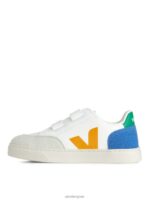 ARKET schoenen 0DXJP1409 wit/geel/blauw veja v-12 junior trainers kinderen - Image 2