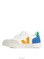 ARKET schoenen 0DXJP1410 wit/geel/blauw veja v-12 kindersneakers kinderen - Image 2