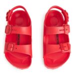 ARKET schoenen 0DXJP1419 rood Birkenstock Milano Eva-sandalen voor kinderen kinderen