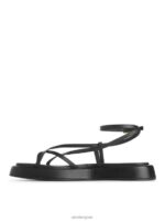 ARKET schoenen 0DXJP628 zwart Sandalen met leren bandjes vrouwen - Image 2