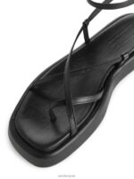 ARKET schoenen 0DXJP628 zwart Sandalen met leren bandjes vrouwen - Image 5