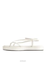 ARKET schoenen 0DXJP632 wit Sandalen met leren bandjes vrouwen - Image 2
