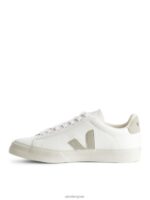 ARKET schoenen 0DXJP653 wit grijs veja campo trainers vrouwen - Image 2