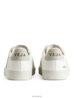 ARKET schoenen 0DXJP653 wit grijs veja campo trainers vrouwen - Image 4