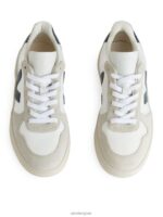 ARKET schoenen 0DXJP676 wit Blauw veja v-10 trainers vrouwen - Image 3